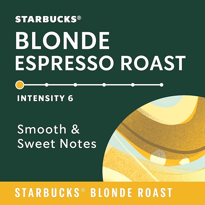 Starbucks by Nespresso Vertuo Blonde &amp Dark Roast Variety Pack Coffee &amp Espresso 50-count Coffee and Espresso Pods Brews 7.8 oz and 1.35 oz.