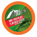 Andes Mints Chocolate Mint Flavored Coffee Pods Compatible with K Cup Brewing Machines Including 2.0 Single Serve Peppermint Flavor Enhanced 40 Count