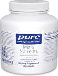 Pure Encapsulations Men's Nutrients - Multivitamin Mineral Supplement to Support Energy Endurance &amp Stamina in Men Over 40* - with Vitamin D Vitamin C &amp Trace Minerals - 180 Capsules