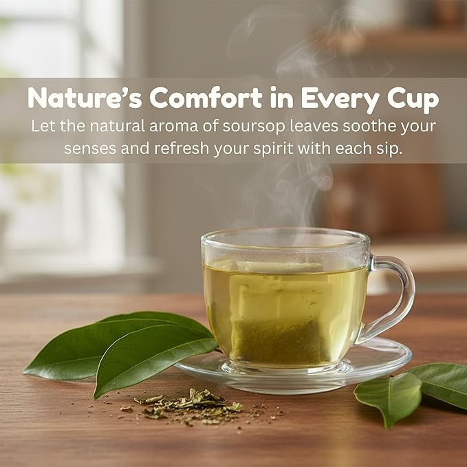 Omura Soursop Guyabano Graviola Leaves (50 Tea-Bag)