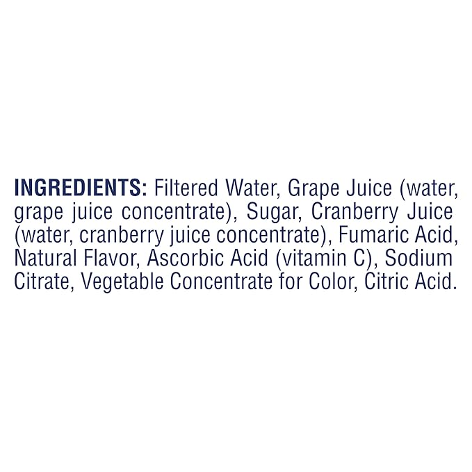 Ocean Spray Cran-Grape Juice Cups 4 Ounce (Pack of 48)