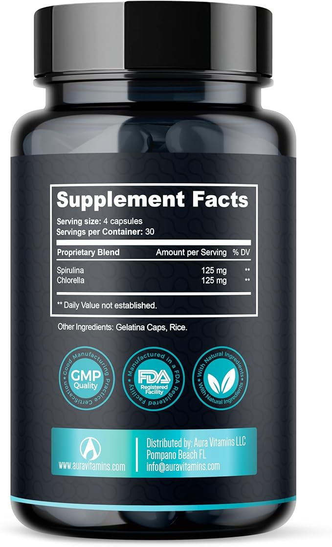 Premium Stem Cell Supplements 1000mg (240 Caps) Boost Immunity Reduce Joint Soreness Support Natural Anti-Aging &amp Longevity with Spirulina &amp Chlorella for Vitality Celulas Madre Health For