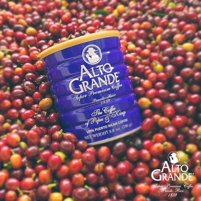 Alto Grande Super Premium Coffee Ground 8.8 Ounces - 15 cans