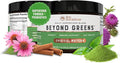 Live Conscious Beyond Greens Superfood Powder - Delicious Debloating Super Greens Powder - Matcha Greens Blend w/Chlorella Echinacea Probiotics for Immune Support &amp Energy