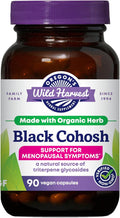 Oregon's Wild Harvest Black Cohosh Organic Herbal Supplement 90 Count