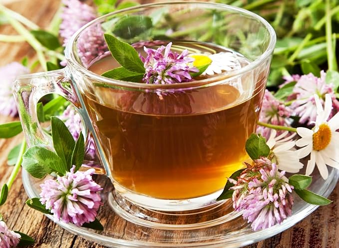 Health Embassy Red Clover Flower | Trifolium Pratense L | Herbal Tea (50g)