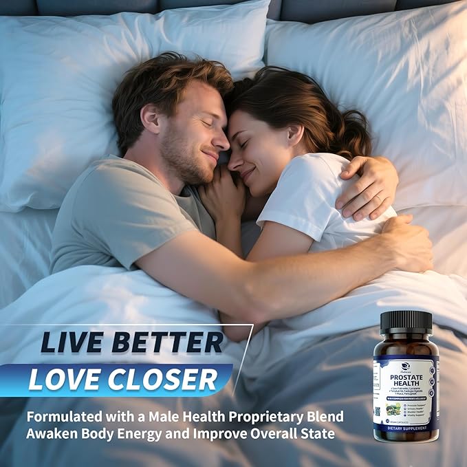 Lukaree Prostate Health Supplements for Men - 18 in 1 Saw Palmetto with Pumpkin Seed &amp Nettle - Advanced DHT Blocker - Urinary Tract Health Support - with Ashwagandha Reishi 2 Pack
