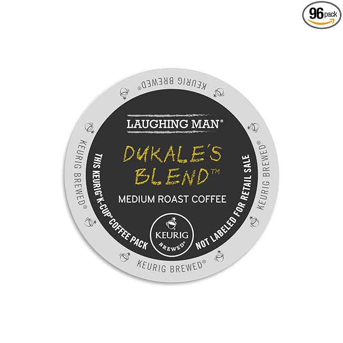 Laughing Man Dukale's Blend Coffee K-Cups (96 Count)