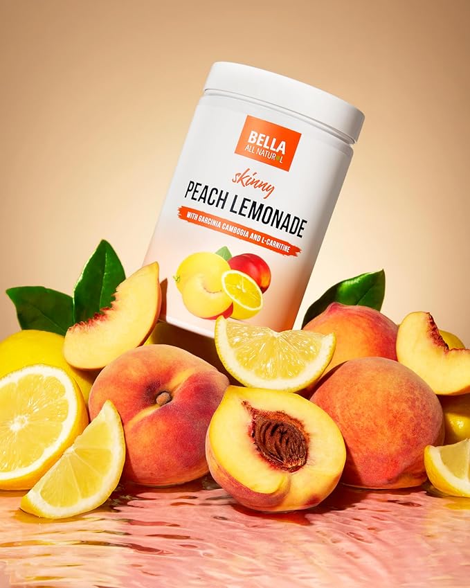 Bella All Natural Skinny Lemonade - Peach Flavor 560g