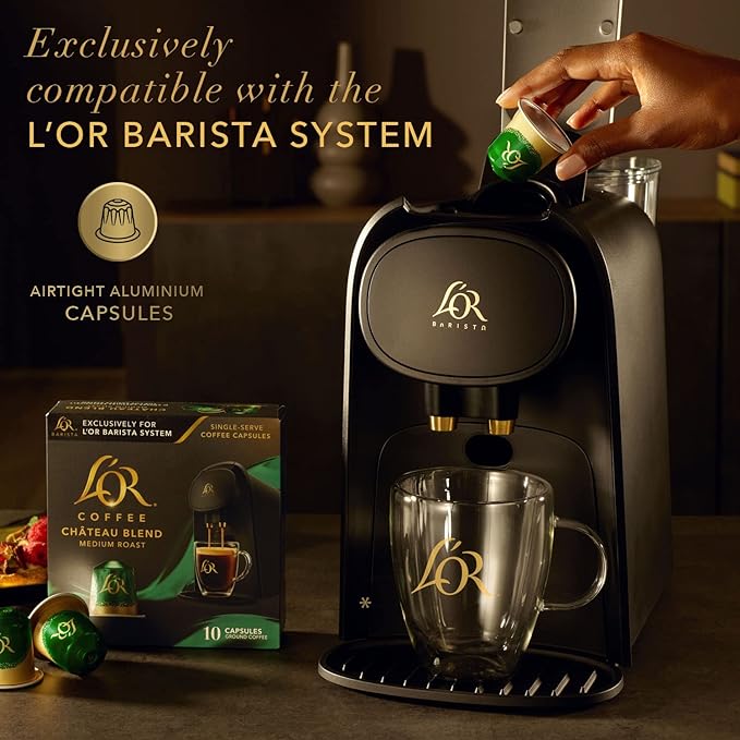 L'OR Barista Coffee Pods 30 Count Peet's Berkeley Single-Serve Aluminum Capsules Compatible with the L'OR BARISTA System&amp *Nespresso Original Machines 30 Count (Pack of 3)