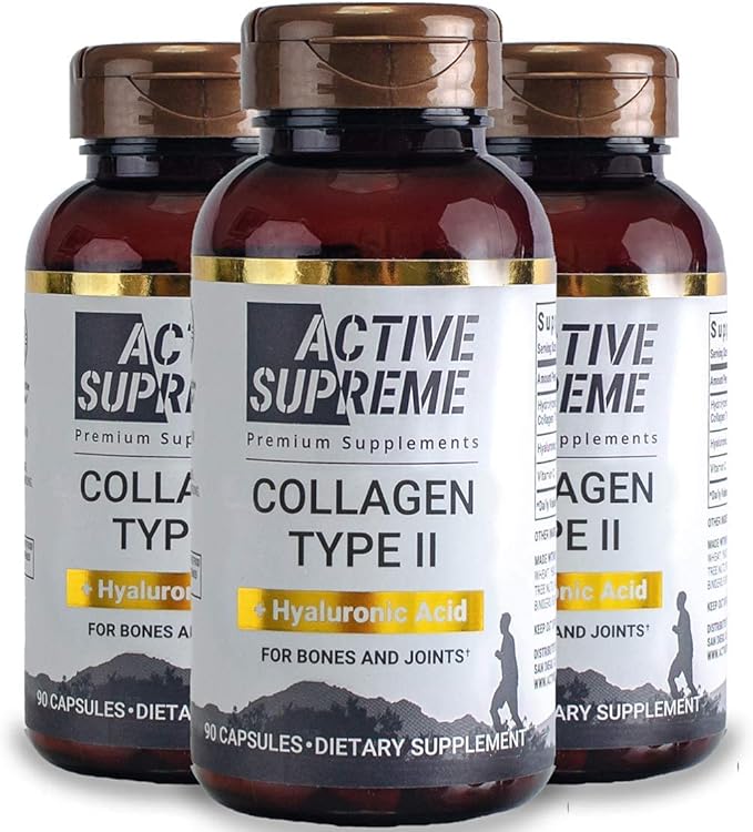 3 Pack of Collagen Type 2 + 3 Pack ZINC Citrate 50 MG