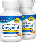 NORTH AMERICAN HERB &amp SPICE Oreganol P73 (2 Pack) - 60 Softgels - Immune System Support - Unprocessed Vegan Friendly Wild Oregano - Mediterranean Source - Non-GMO - 120 Total Servings