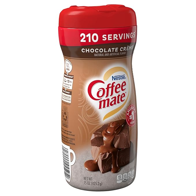 Coffee-mate Nestle Coffee Creamer Creamy Chocolate 10.2 Ounce (Pack of 1) 11001398