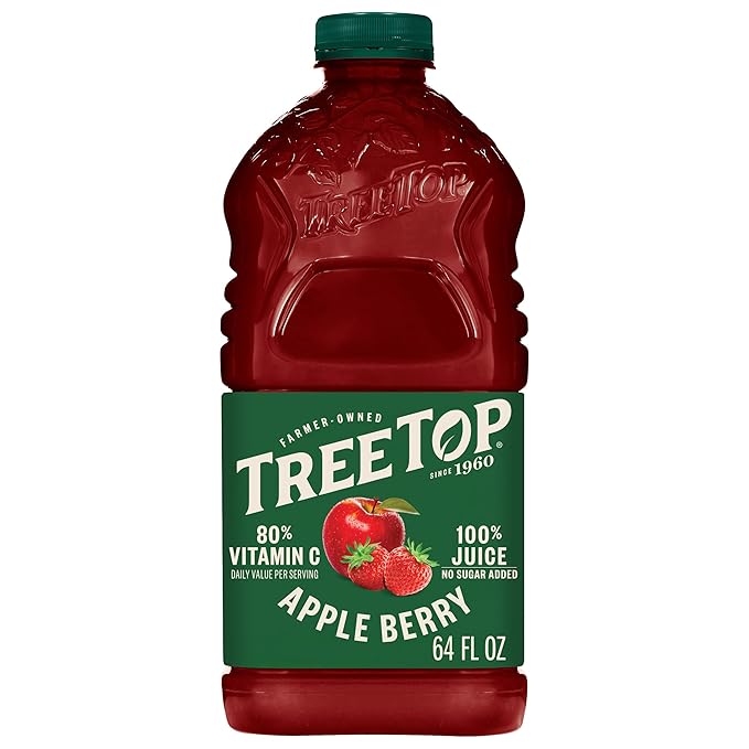 Tree Top Apple Berry Juice 64 Fl oz. (Pack of 2)