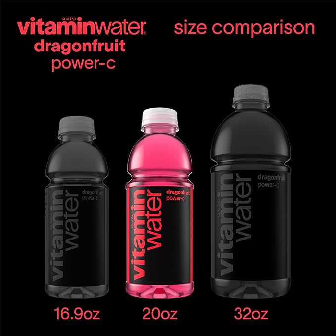 vitaminwater Variety Pack Nutrient Enhanced Flavored Water Beverage 20 fl oz Bottles 12 Pack