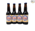 Premium Fitz's Soda Pop 12oz Glass Bottle Pack of 4 Soft Drink Fitz Fitzs (Diet Rootbeer Root Beer)