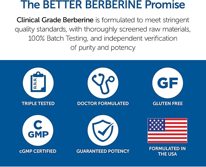 Dr. Whitaker Clinical Grade Berberine | 1500mg Per Daily Serving | 30 Day Supply