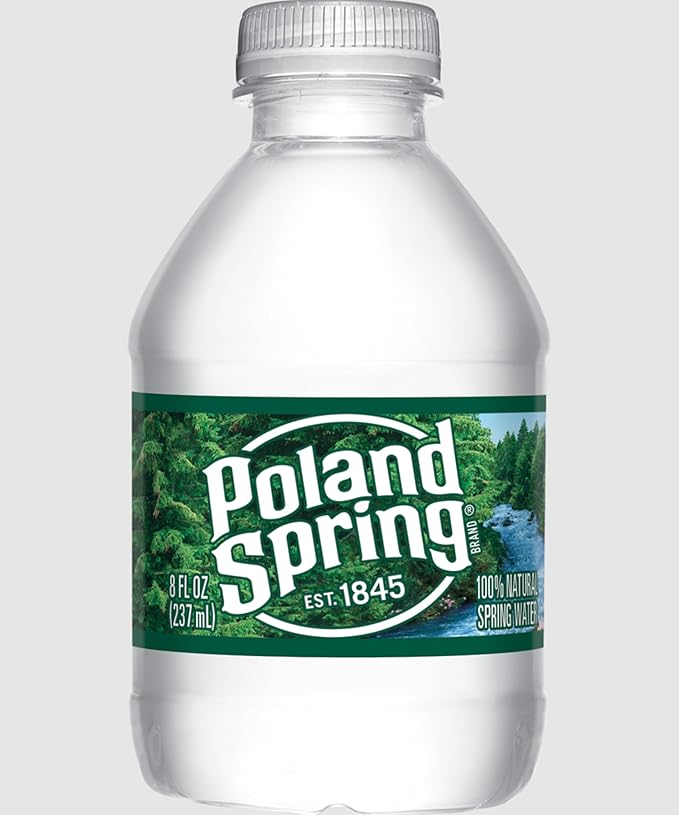 Spring Water 48 Pack - Mini Water Bottles - 8 Fl Oz.