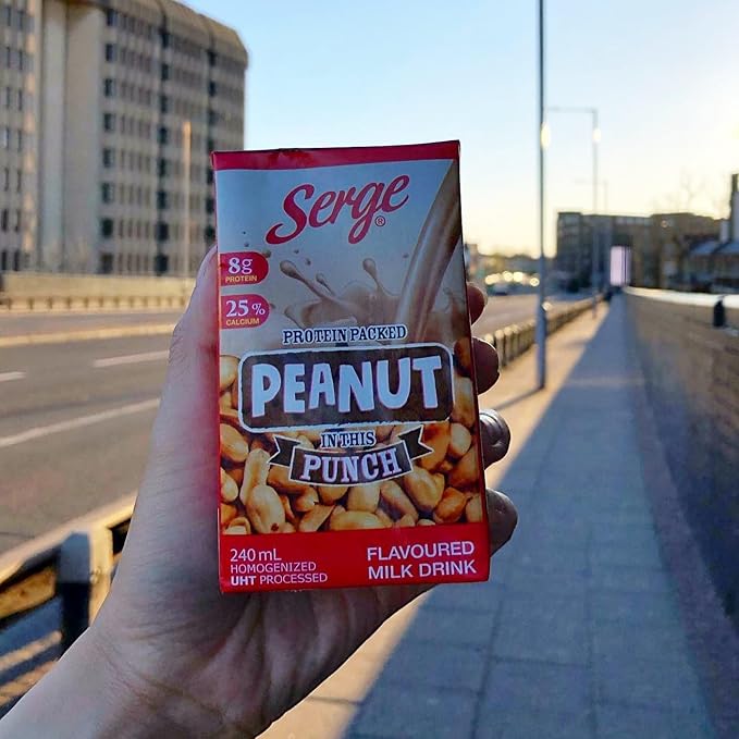 Serge Peanut Punch 8.5 Ounce (Pack of 24)