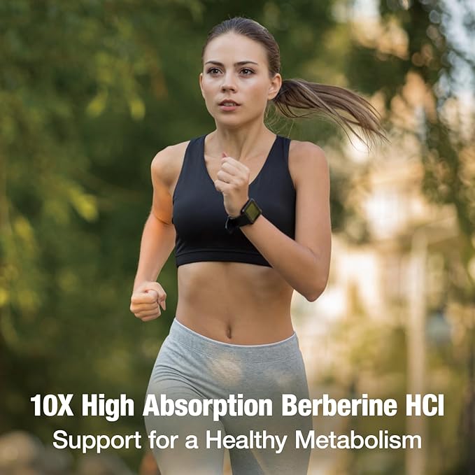 Berberine Supplement 1500mg - Berberine with Ceylon Cinnamon Berberine HCl 97% Purity Complex Supplements Non-GMO Vegan - 180 Capsules