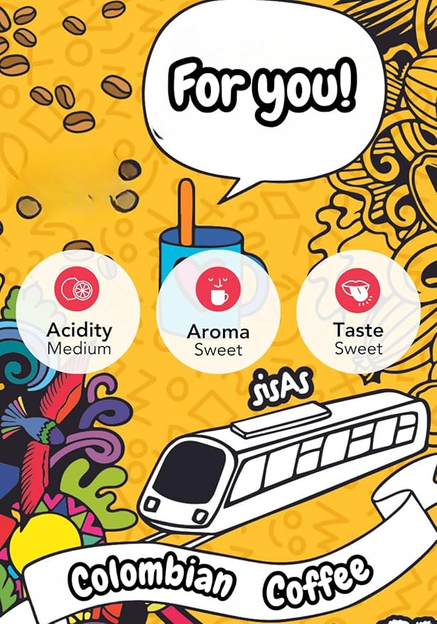 Lattenda Para Ti Specialty Coffee: Personalized Colombian Culture in Every Sip - 454g Ground