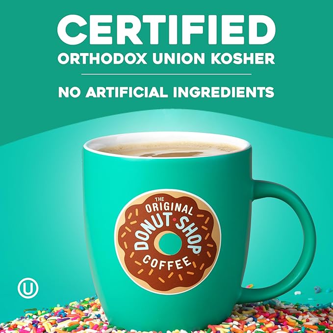 The Original Donut Shop Regular Single-Serve Keurig K-Cup Pods Medium Roast Coffee Pods 48 Count