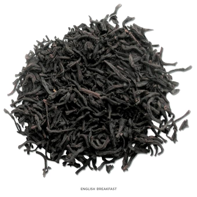 Tea Forte Premium Loose Leaf Tea Blend Resealable 1 Pound Bag Makes 160-175 Cups English Breakfast Tea
