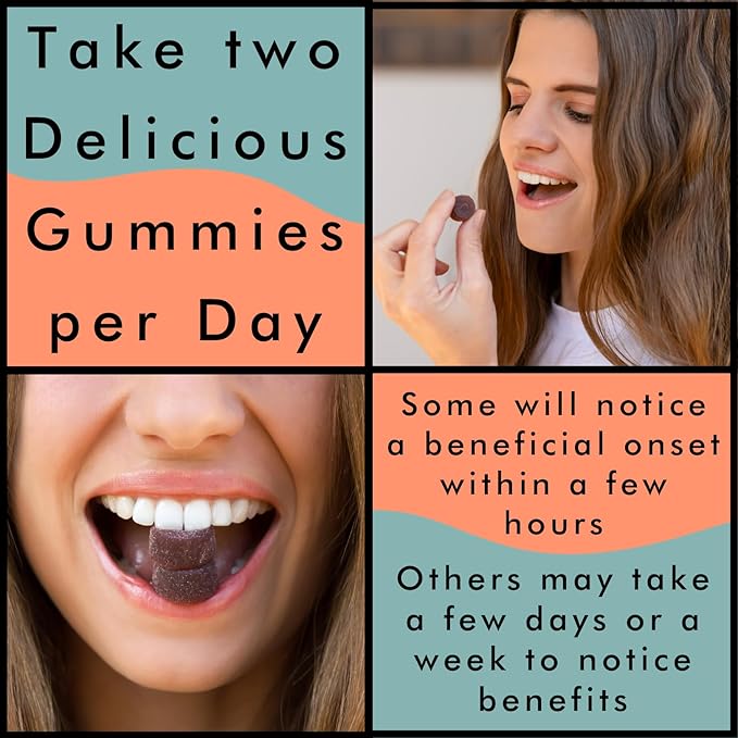 Superfood Mushroom Gummies | Delicious Daily Multi Lions Mane Mushroom Gummy Supplement 2008 mg | Reishi Mushroom + Cordyceps + Turkey Tail + Chaga + Maitake | Mushroom Gummies for Focus and Energy