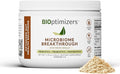 Microbiome Breakthrough™ Gut Support Powder – Vegetarian Vanilla – With Probiotics Prebiotics and IgY Max® – Source of L-Glutamine – Supports Digestive Comfort Gas &amp Bloating Relief 30 Servings