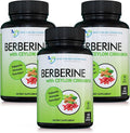 DOCTOR RECOMMENDED SUPPLEMENTS Berberine with Ceylon Cinnamon - 1200mg Berberine &amp 100mg Organic Ceylon Cinnamon - 120 Veggie Capsules (Pack of 3)