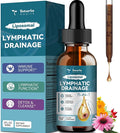 Liposomal Lymphatic Drainage Drops - 11 In 1 Organic Lymphatic Drainage Supplement with Burdock Root Echinacea Elderberry Calendula Cleavers Herb Dandelion Supports Lymphatic Health 2 FL.OZ