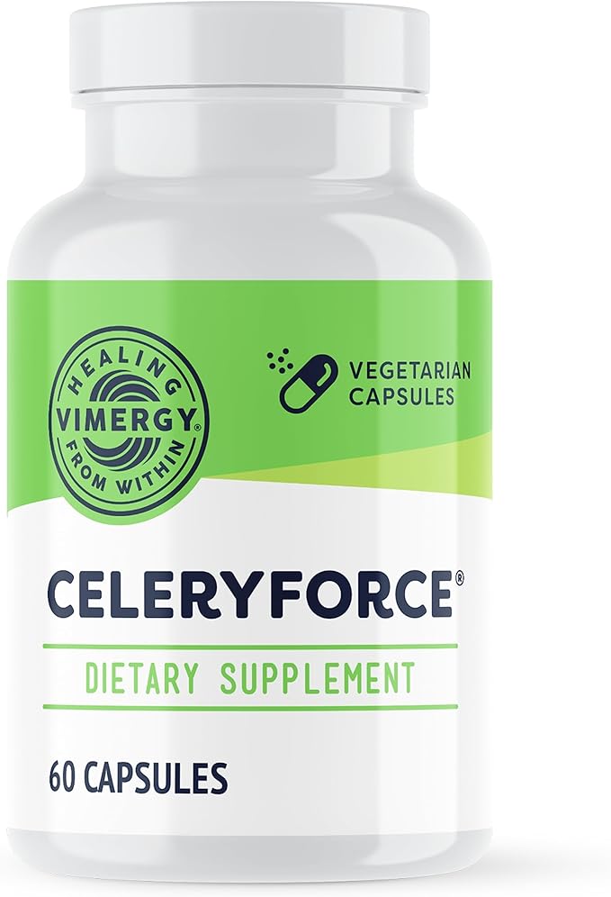 Vimergy Celeryforce – Nutrients and Amino Acids – Supports Your Wellness Routine* – Kosher Vegan &amp Gluten-Free – 60 Capsules