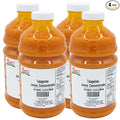 Nature Blessed 100% Pure Tangerine Fruit Juice Concentrate - 4 Quarts (4/32 fl oz bottles) Great for Home Vintners Home Brewers Cider Spirits Smoothies or Making Jelly