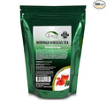 Zokiva Nutritionals - Moringa Hibiscus Tea 100 Bags With Premium Organic Moringa – Nutritious Tasty and Naturally Caffeine-Free – In Resealable Zip Pouch