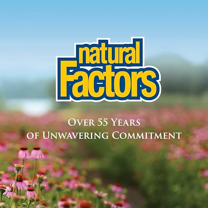 Natural Factors Anti-V Liquid Formula Echinacea Supplement for Immune and Wellness Support Organic Non-GMO 3.4 oz (100 servings)