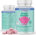 JoySpring Growth Vitamins for Teens &amp Height Support for Kids - Encourages Stronger Bones &amp Healthy Natural Growth - Sugar Free - L-Arginine L-Lysine Zinc Vitamin D &amp K2-30 Servings