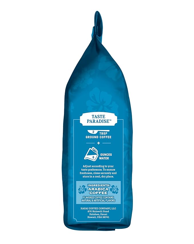 Kauai Coffee Koloa Estate Medium Roast - Ground Coffee 24 oz Package (Pack of 2)
