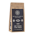 SALISH KINH Whole Bean Coffee | Between the Pines | 12 oz Bag | Medium Dark Roast | 60% Arabica &amp 40% Robusta | Specialty Grade | Single Origin | Direct Trade | Indigenous Produced
