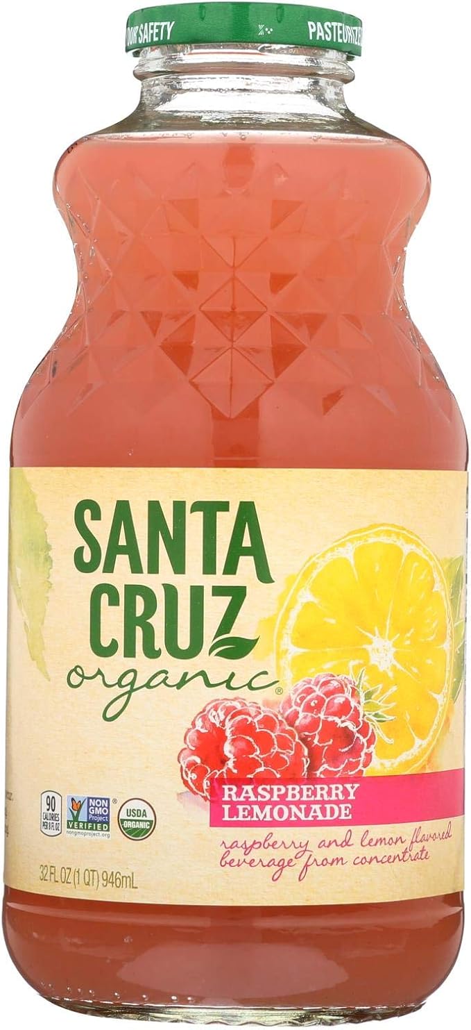 SANTA CRUZ JUICE RASPBRRY LEMONADE O 32 FO