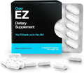 OVER EZ Pre-Drink Supplement - Party Recovery &amp Prevention Pills for a Night Out &amp Better Mornings (12 Capsules) &amp Milk Thistle Amino Acids Vitamin Bs