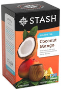 Stash Tea Coconut Mango Wuyi Oolong Tea - Caffeinated Non-GMO Project Verified Premium Tea with No Artificial Ingredients 18 Count (Pack of 6) - 108 Bags Total