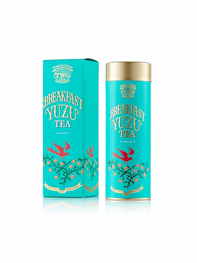 TWG Tea | Breakfast Yuzu Tea | Green Tea | Yuzu | Haute Couture Tin 100g | Gift Set