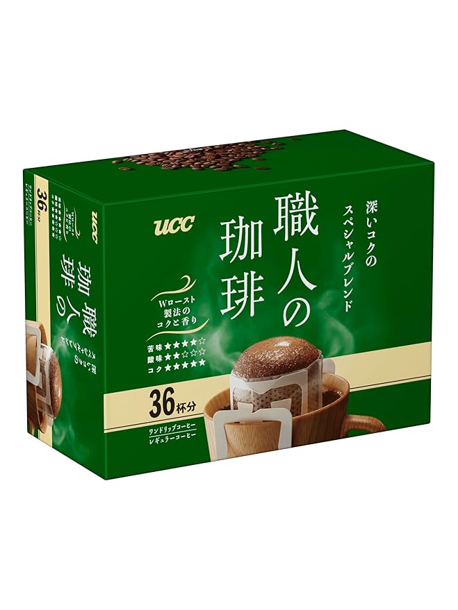UCC Artisan Coffee Single-Drip Coffee Deep Richness Special Blend 36 servings