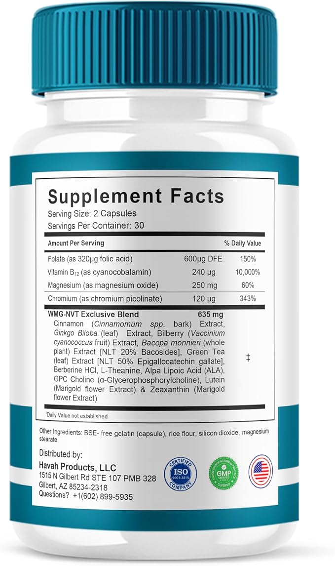(2 Pack) Retina Clear Advanced Eye Health Supplement Retina Clear Max Strength Overall Vision &amp Wellness Supplement RetinaClear Advanced Vision Support and Eye Health Formula Pills (120 Capsules