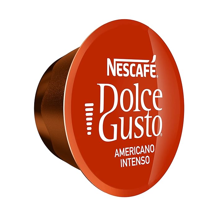 Nestle Coffee mate Dolce Gusto Nescafe Pods Americano Intenso 16 Count Pack of 3