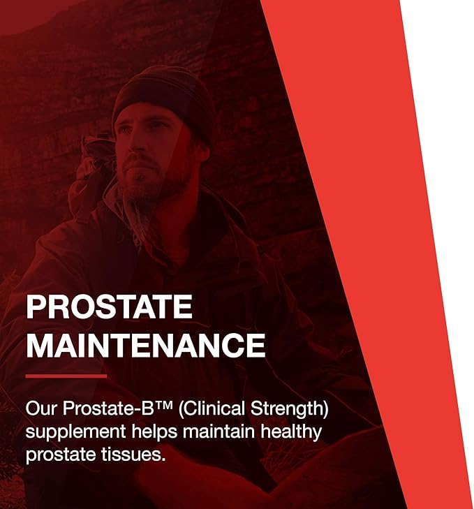 PROTOCOL FOR LIFE BALANCE Prostate-B Clinical Strength - Prostate Health Supplement for Men - with Beta Sitosterol Lycopene &amp Saw Palmetto - Halal &amp Dairy Free - 90 Softgels