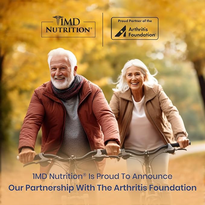 1MD Nutrition MoveMD - Joint Health Supplement - Doctor Formulated | with Collagen Astaxanthin and More | 30 Capsules (3-Pack)