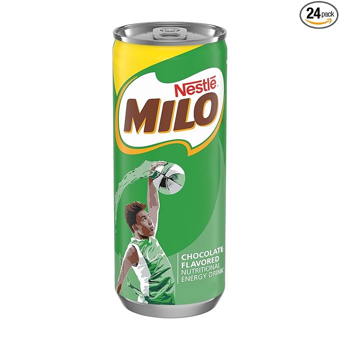 MILO Chocolate Nutritional Energy Drink 24 8 fl. oz. Cans