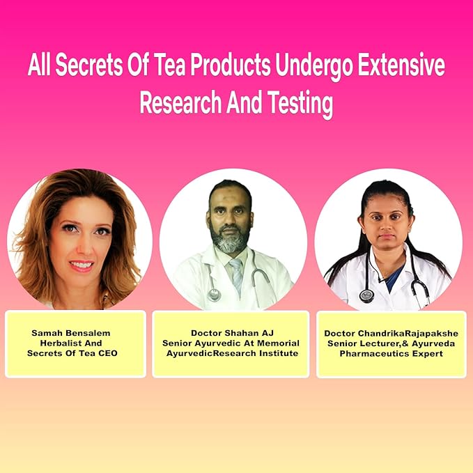 Secrets Of Tea Women's Herbal Tea Bundle - Organic Blend - 80 Servings (2 Pack)