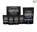 Rwanda Rum Barrel Aged Coffee - Ground 12oz and Bourbon &amp Whiskey Barrel Aged Coffee - Ground - 4 Bag Coffee Set 16oz